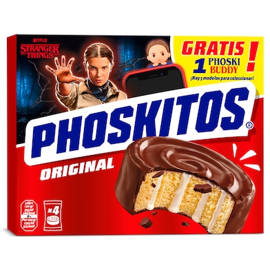 Bollitos rellenos de leche Phoskitos 160 g-0 Bollitos rellenos de leche Phoskitos 160 g-0
