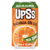 Refresco de naranja sin gas Dia Upss 330 ml