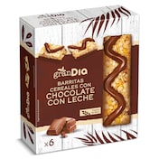Barritas de cereales con chocolate con leche Gran Dia 150 g