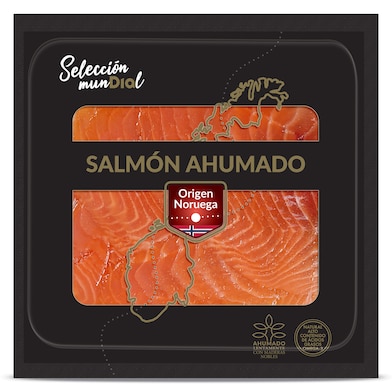 Salmón ahumado Noruego Dia Selección Mundial 200 g-0 Salmón ahumado Noruego Dia Selección Mundial 200 g-0