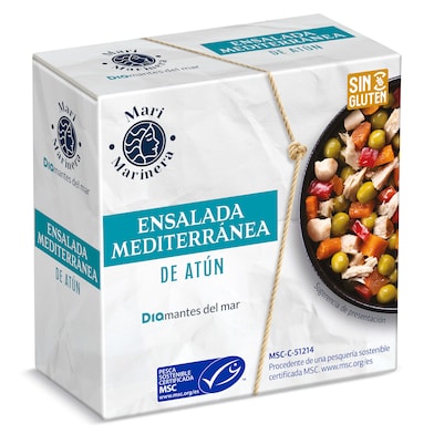 Ensalada mediterránea de atún MSC Dia Mari Marinera 150 g-0