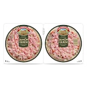Pizza jamón y queso Casa Tarradellas 2 x 225 g
