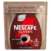 Café soluble natural Nescafé 75 g