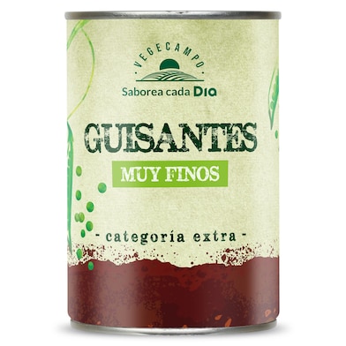 Guisantes muy finos Dia Vegecampo 250 g-0 Guisantes muy finos Dia Vegecampo 250 g-0