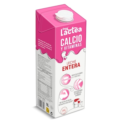 Leche entera calcio Dia Láctea 1 L-0 Leche entera calcio Dia Láctea 1 L-0
