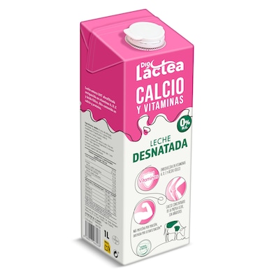 Leche desnatada calcio Dia Láctea 1 L-0