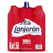 Agua mineral Lanjarón pack 6 x 1.5 L
