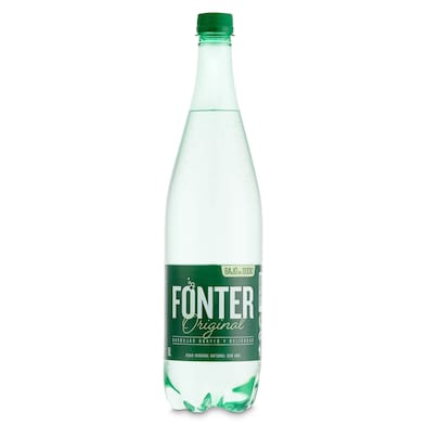 Agua mineral con gas Fonter 1 L-0 Agua mineral con gas Fonter 1 L-0