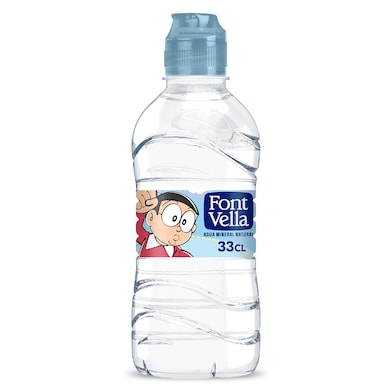 Agua mineral tapón sport Font Vella 330 ml-0