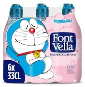 Agua mineral tapón sport Font Vella pack 6 x 330 ml