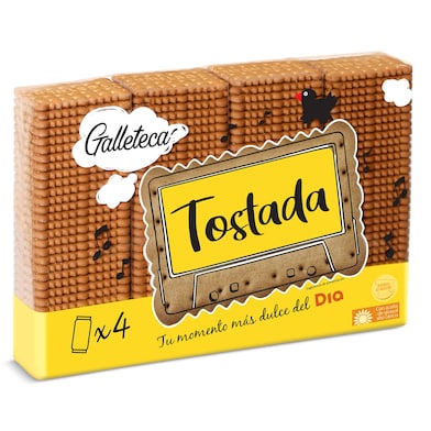 Galletas tostadas Galleteca de Dia 800 g-0