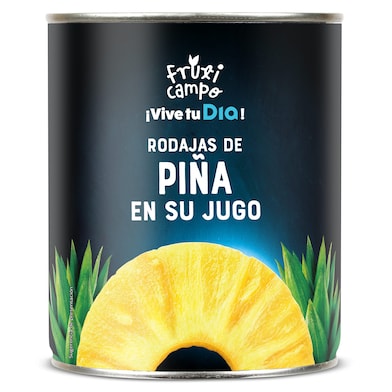 Piña en su jugo en rodajas Dia Fruticampo 490 g-0