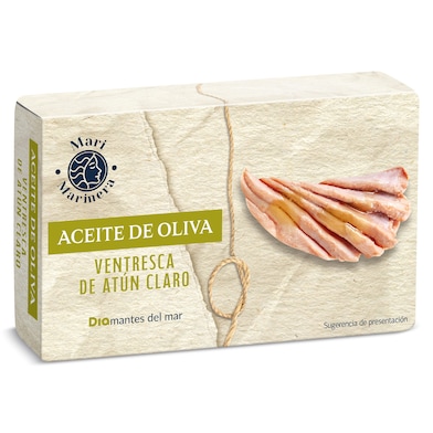 Ventresca de atún claro en aceite de oliva Dia Mari Marinera 78 g-0 Ventresca de atún claro en aceite de oliva Dia Mari Marinera 78 g-0