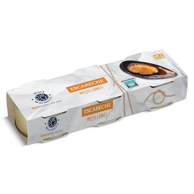 Mejillones en escabeche Dia Mari Marinera 3 x 43 g-0 Mejillones en escabeche Dia Mari Marinera 3 x 43 g-0