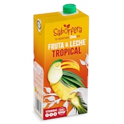 Bebida de fruta y leche tropical Dia Saborfera 1 L
