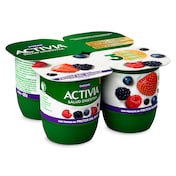 Bífidus con frutos del bosque Activia 4 x 120 g