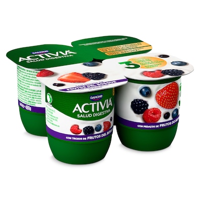 Bífidus con frutos del bosque Activia 4 x 120 g-0