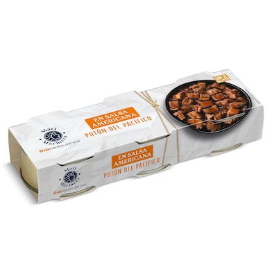 Trozos de potón en salsa americana Dia Mari Marinera 3 x 51 g-0