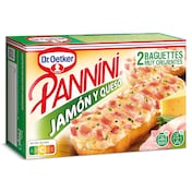 Pannini jamón y queso 2 unidades Dr. Oetker 250 g