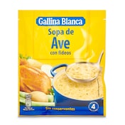 Sopa de ave con fideos Gallina Blanca 76 g