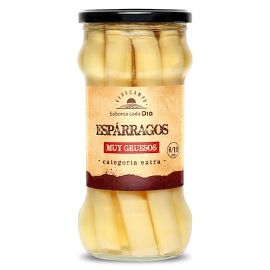 Espárragos blancos muy gruesos 6/12 piezas Dia Vegecampo 325 g-0