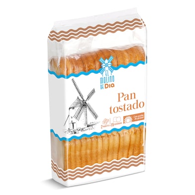 Pan tostado El Molino de Dia 270 g-0 Pan tostado El Molino de Dia 270 g-0