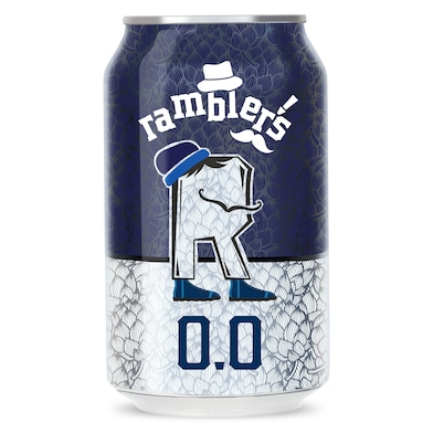 Cerveza 0,0% alcohol Dia Ramblers 33 cl-0