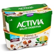 Bífidus con muesli desnatado Activia 4 x 115 g
