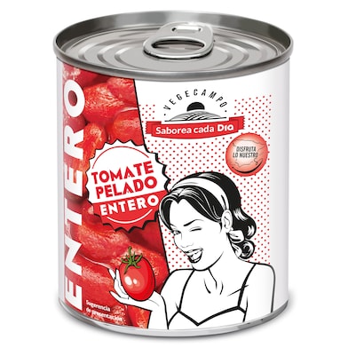 Tomate entero pelado Dia Vegecampo 480 g-0
