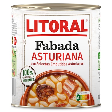 Fabada asturiana Litoral 850 g-0 Fabada asturiana Litoral 850 g-0