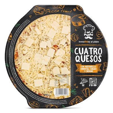 Pizza 4 quesos Dia Al Punto 390 g-0