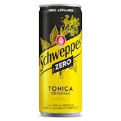 Tónica zero Schweppes 330 ml