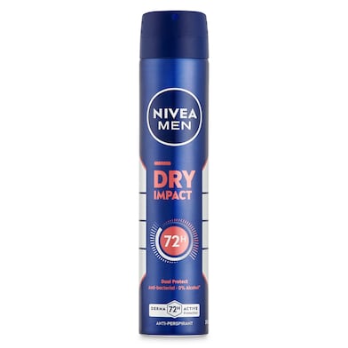 Desodorante dry impact Nivea men 200 ml-0 Desodorante dry impact Nivea men 200 ml-0