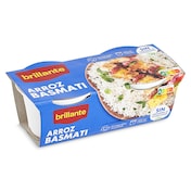 Vasos de arroz basmati Brillante 2 x 125 g