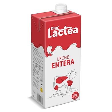 Leche entera Dia Láctea 1 L-0 Leche entera Dia Láctea 1 L-0