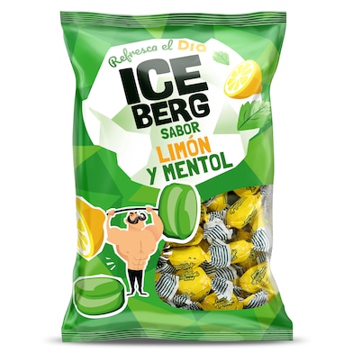 Caramelos sabor mentol y limón Iceberg de Dia 300 g-0 Caramelos sabor mentol y limón Iceberg de Dia 300 g-0