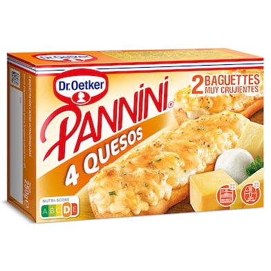 Pannini cuatro quesos 2 unidades Dr. Oetker 250 g-0
