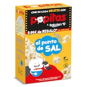 Palomitas con sal para microondas Popitas 300 g
