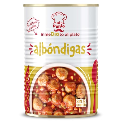 Albóndigas Dia Al Punto 415 g-0 Albóndigas Dia Al Punto 415 g-0