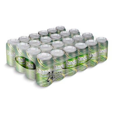 Cerveza con limón Shandy pack 24 x 33 cl-0 Cerveza con limón Shandy pack 24 x 33 cl-0