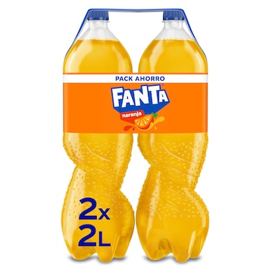 Fanta de naranja 2 x 2 L-0