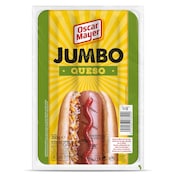 Salchichas cocidas jumbo con queso Oscar Mayer 350 g