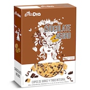 Cereales copos de trigo, arroz y cebada con chocolate negro Gran Dia 300 g