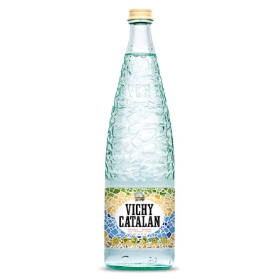 Agua mineral con gas Vichy Catalán 1 L-0 Agua mineral con gas Vichy Catalán 1 L-0