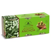 Aceitunas rellenas de anchoa Dia Vegecampo 3 x 50 g