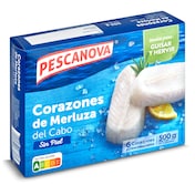Corazones de merluza Pescanova 500 g