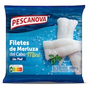 Filetes de merluza sin piel mini Pescanova 400 g