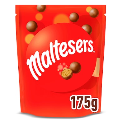 Bolitas de chocolate rellenas de leche malteada Maltesers 175 g-0 Bolitas de chocolate rellenas de leche malteada Maltesers 175 g-0