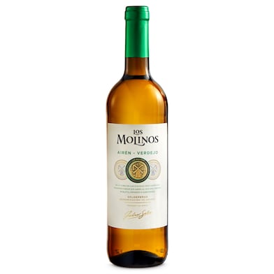 Vino blanco verdejo D.O. Valdepeñas Molinos 75 cl-0 Vino blanco verdejo D.O. Valdepeñas Molinos 75 cl-0