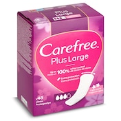 Protegeslips maxi Carefree 48 unidades